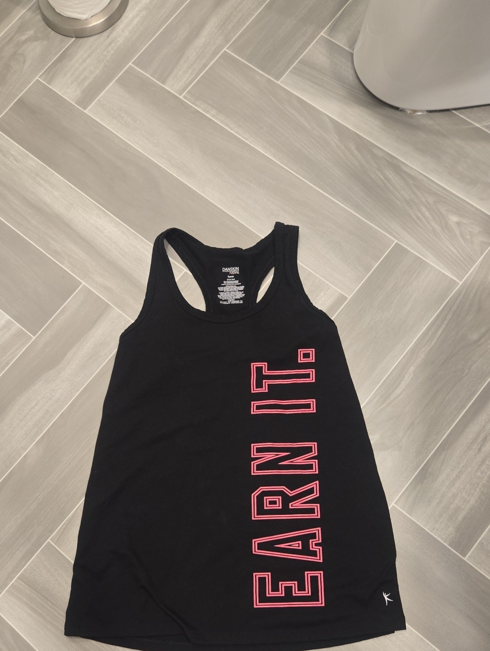 Danskin "Earn It" Racerback Tank Top - Women's Activewear